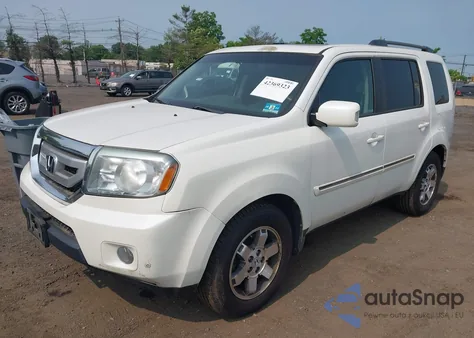 2011 Honda Pilot Touring from USA, damaged, VIN 5FNYF4H9XBB003469